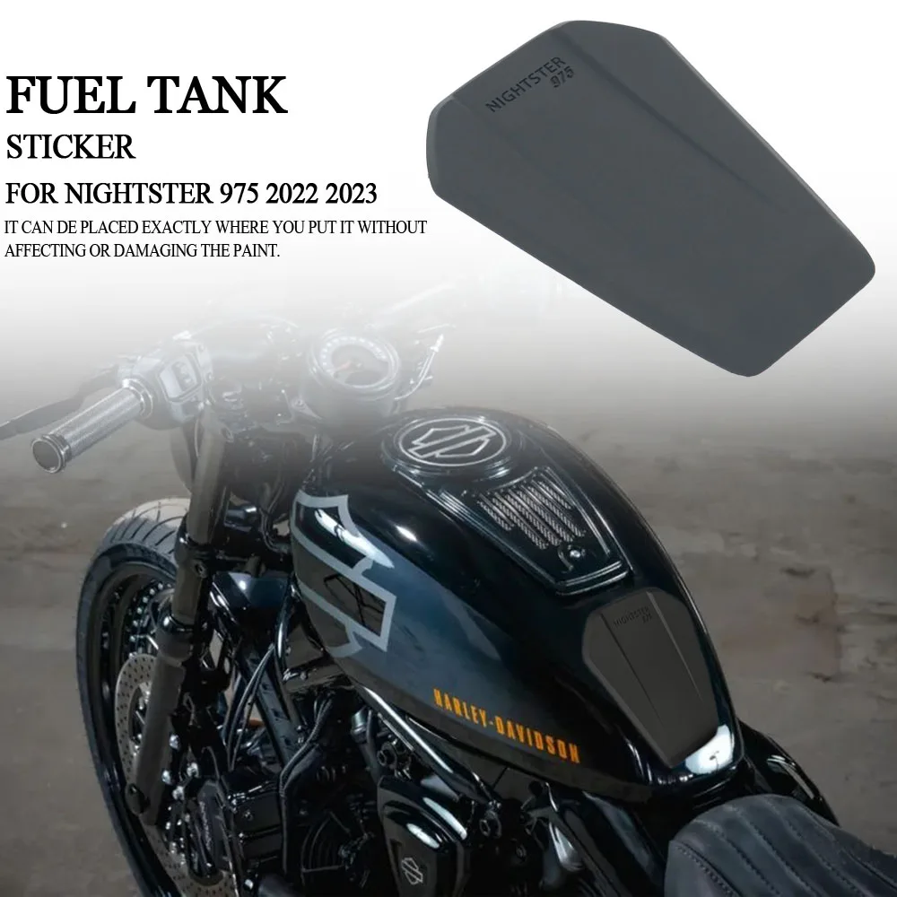 

Motorcycle Tank Pad Protector Sticker Decal Gas Knee Grip Tank Traction Pad Side 3M FOR Harley Nightster 975 RH975 RH 975 2023