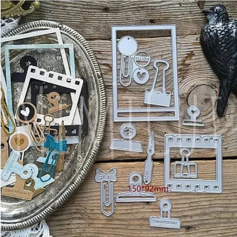 

Металлические штампы, канцелярские принадлежности, форма для вырезания карточек, скрапбукинга, бумаги, рукоделия, ножа, форма, лезвие, перфо...