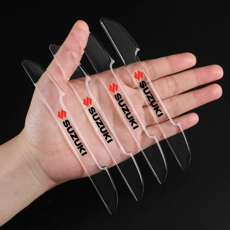 

Накладка для предотвращения столкновений на двери автомобиля для SUZUKI Swift Sport Jimny Grand Vitara Alto SX4 Alivio Samurai Bandit, наклейка на автомобильный бампер