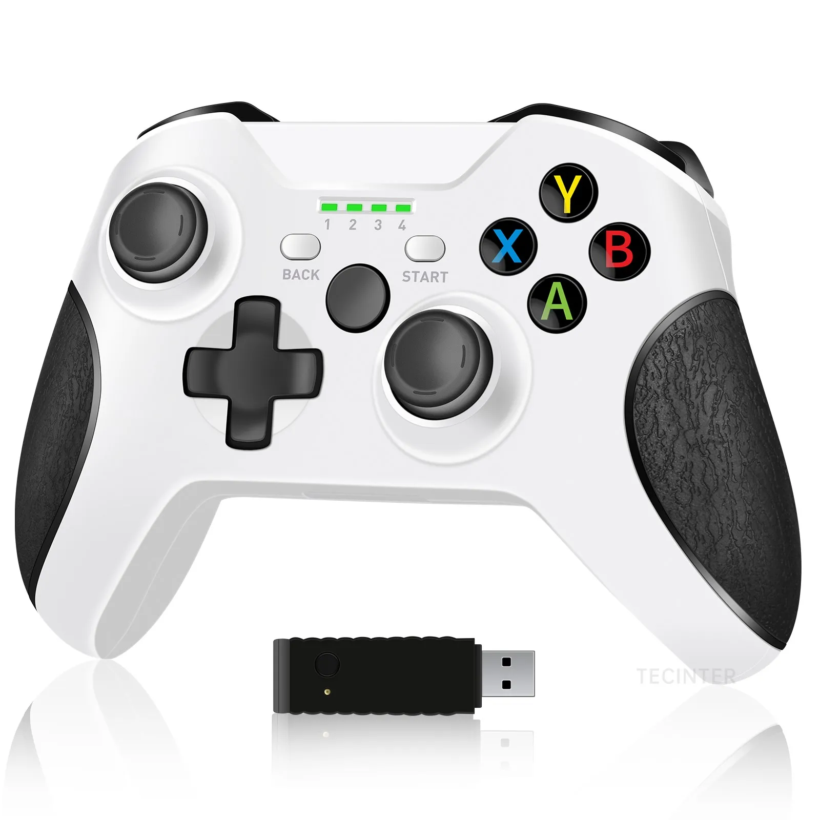 

2023 беспроводной геймпад USB для Xbox One Slim/X, консоль для PS3, контроллер для ПК, игровой контроллер для телефона Android/Паровой джойстик
