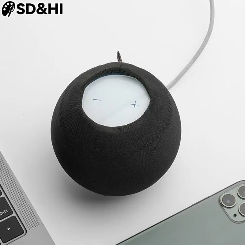 Dustproof Cover Case Smart Speaker Accessories Anti-scratch Dust Cover Anti-fall Audio Storage Protective Cover For Homepod Mini