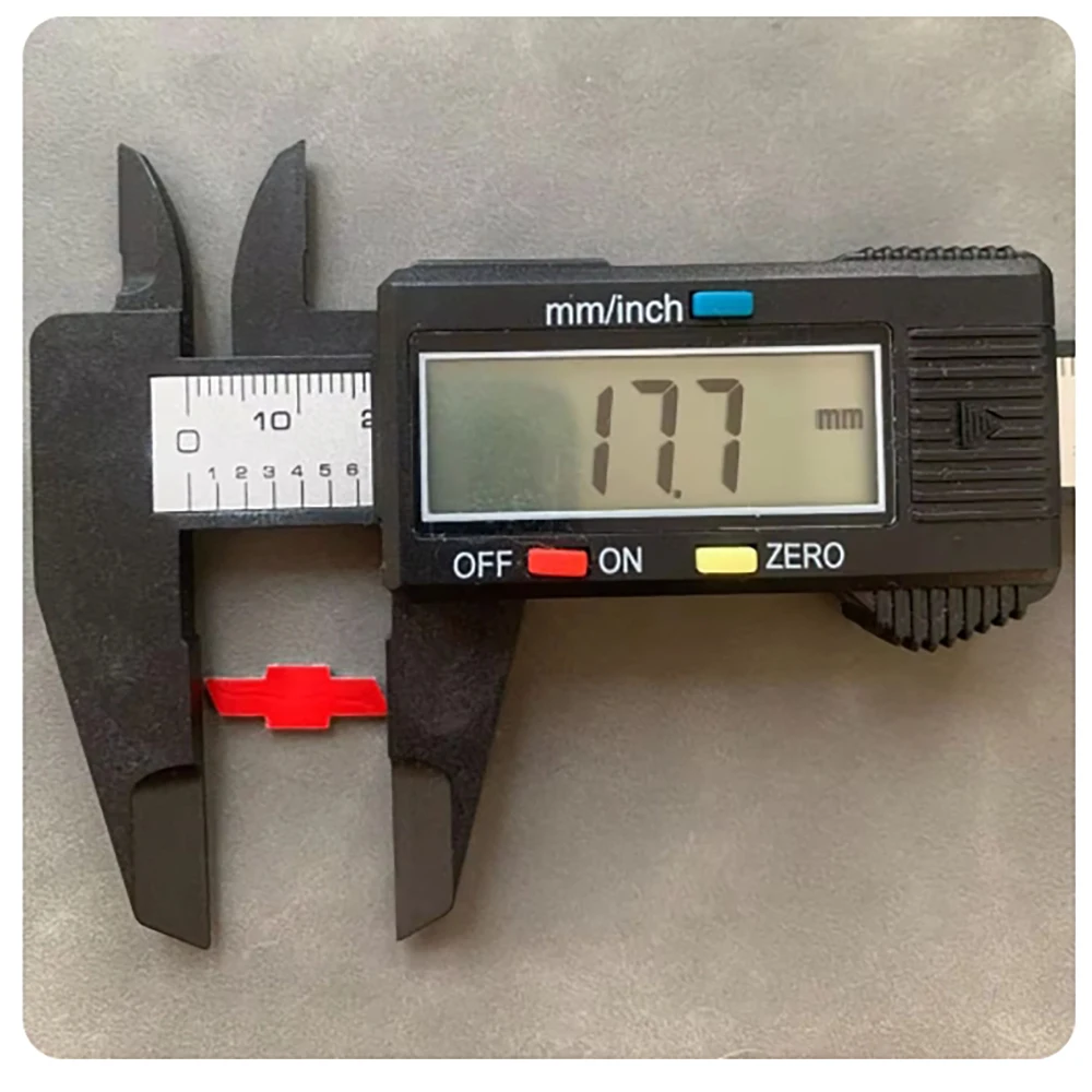 10 шт./лот 18x6 мм размер 1:1 наклейка на Автомобильный ключ с дистанционным