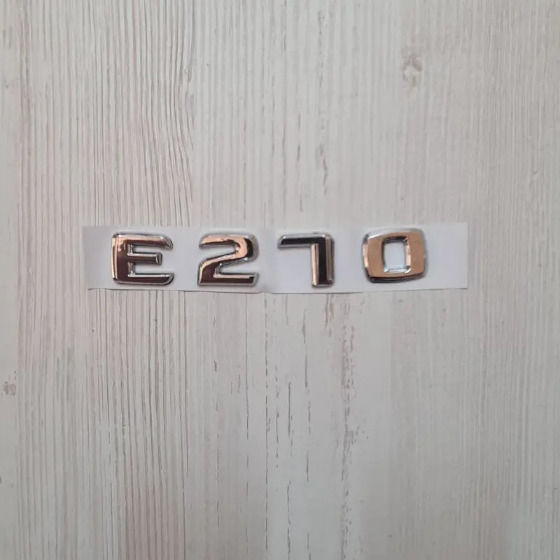 Надпись E 270 для MERCEDES Мерседес эмблема логотип значок