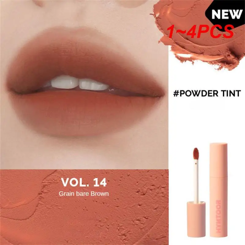 

1~4PCS Lipstick Soft And Light Mist Soft Mist Bring High-end Experience Not Easy To Stick Cup Lip Mud Make-up Essential