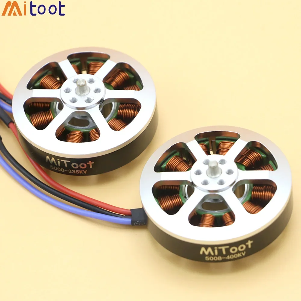 1 шт. Mitoot 5008 335KV/400KV бесщеточный двигатель для 1555 1755 пропеллер Quad комплект RC
