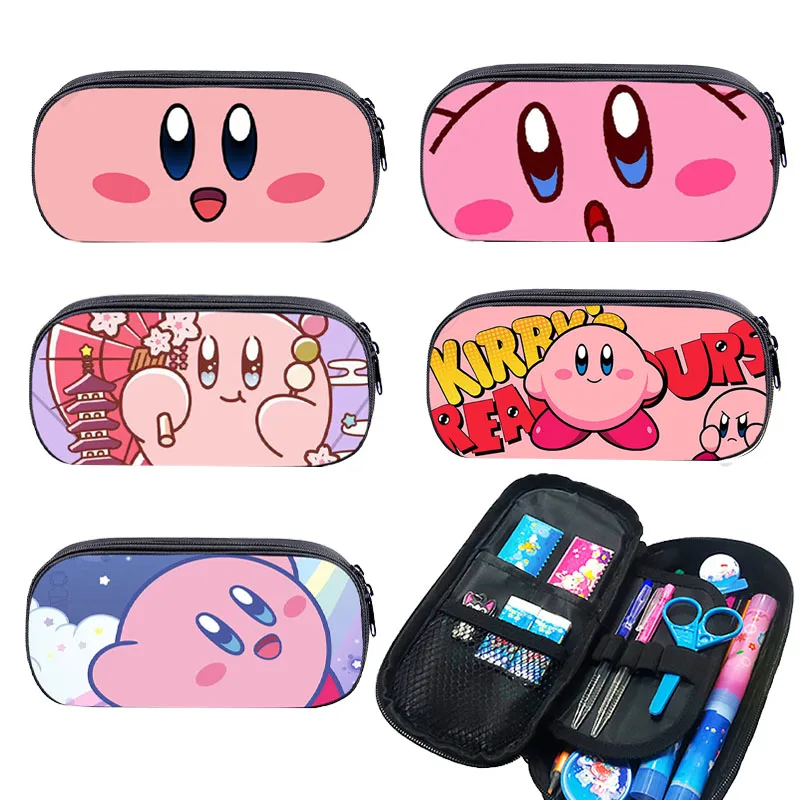 Case Kawaii Anime Figure Star Kirby Pen Bag Large Capacity P