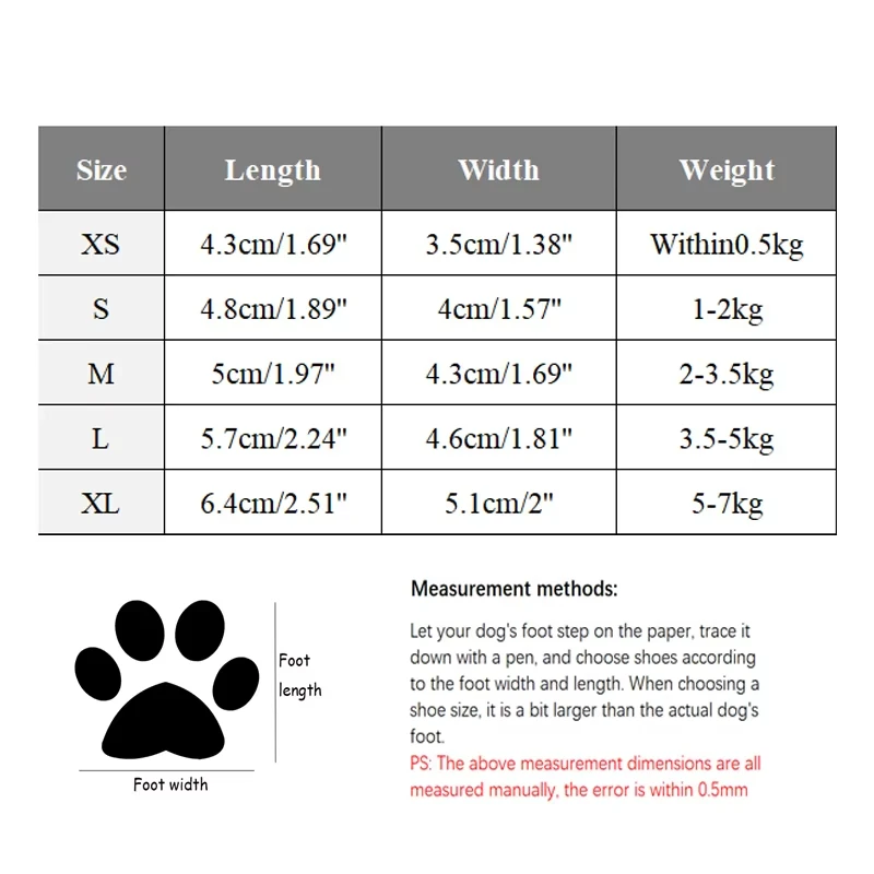 4 шт./комплект зимние теплые ботинки для собак