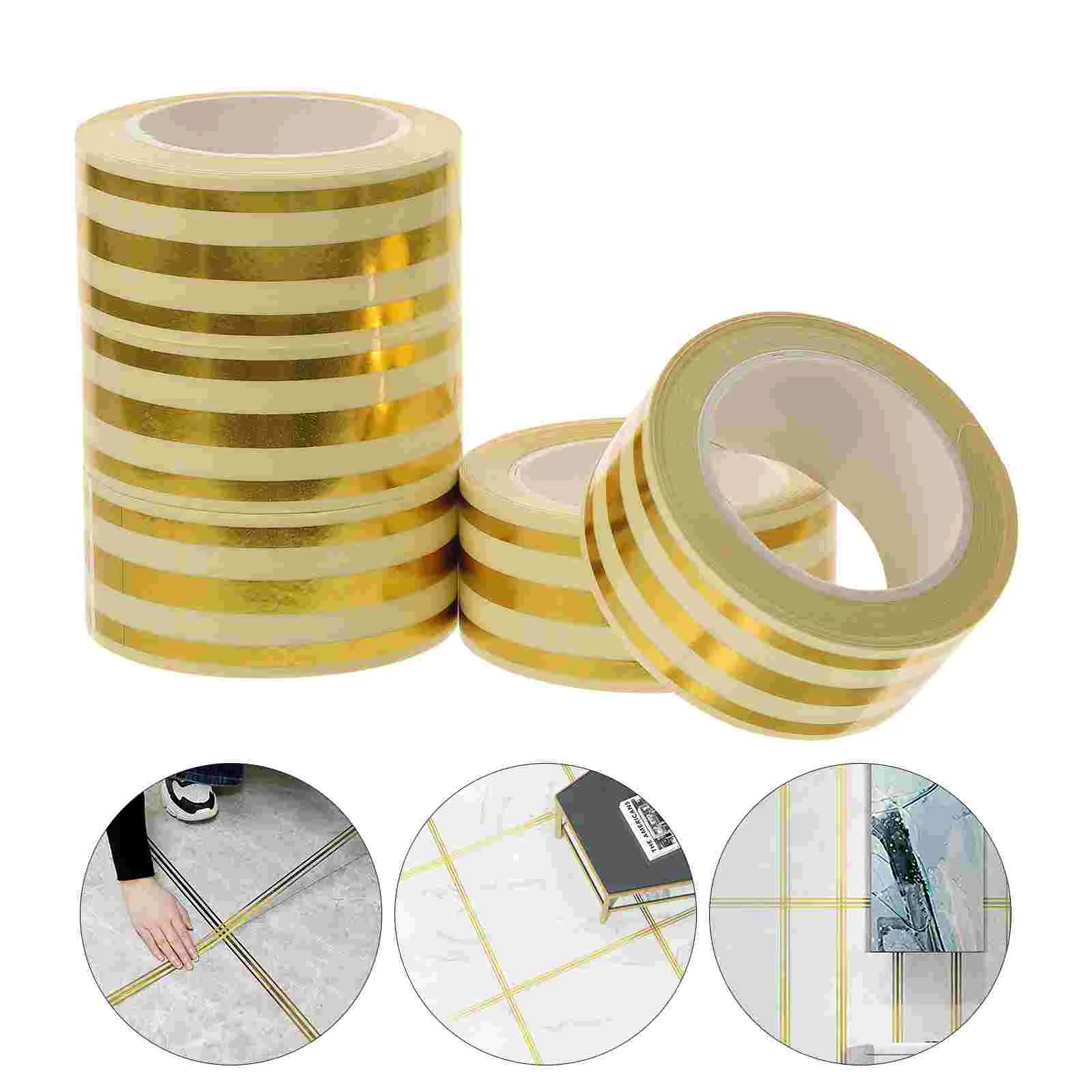 

Наклейки на швы герметичная лента для напольной плитки, клейкая лента для герметизации, водонепроницаемая самоклеящаяся отделка для ванной комнаты