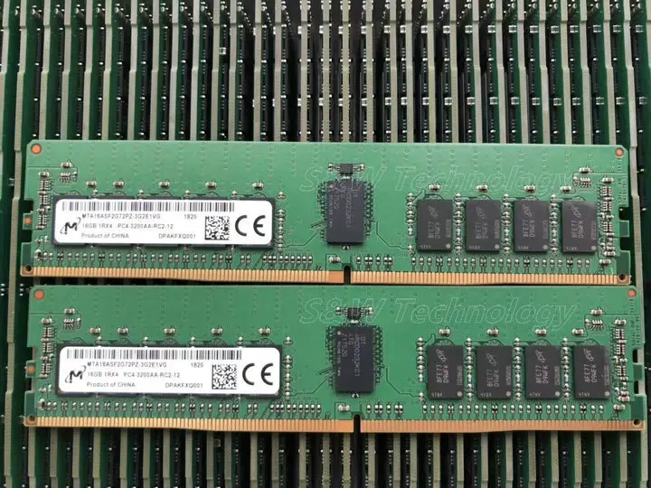 

RAM Spotlight 16G 1RX4 3200A DDR4 3200 память ECC MTA18ASF2G72PZ-3G2 REG