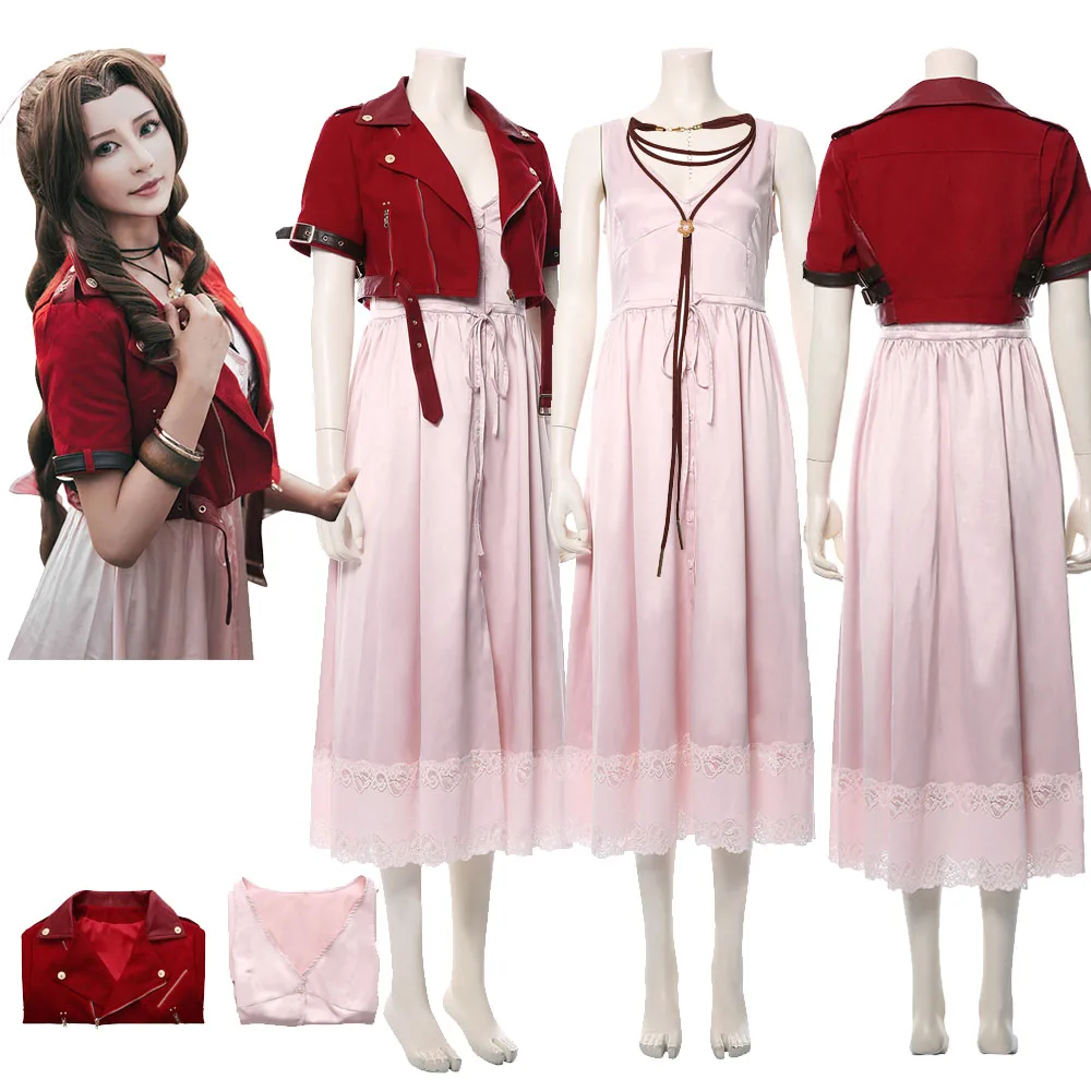 Женское платье-пиджак для косплея эээль Фэнтези VII