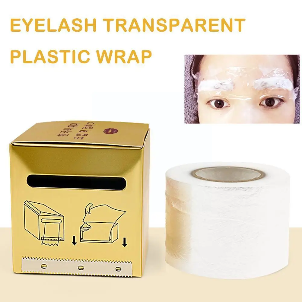 

200 м, ресницы, бриллиантовая прозрачная пластиковая пленка для бровей, оберточная пленка для губ, тату-пленка N9H5