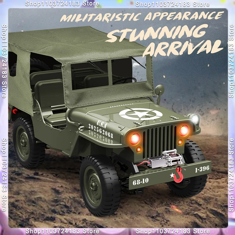 JJRC C8815 Радиоуправляемый автомобиль 1941 JEEP WILLYS 2 4 г 4WD RTR Гусеничный спорт весы для