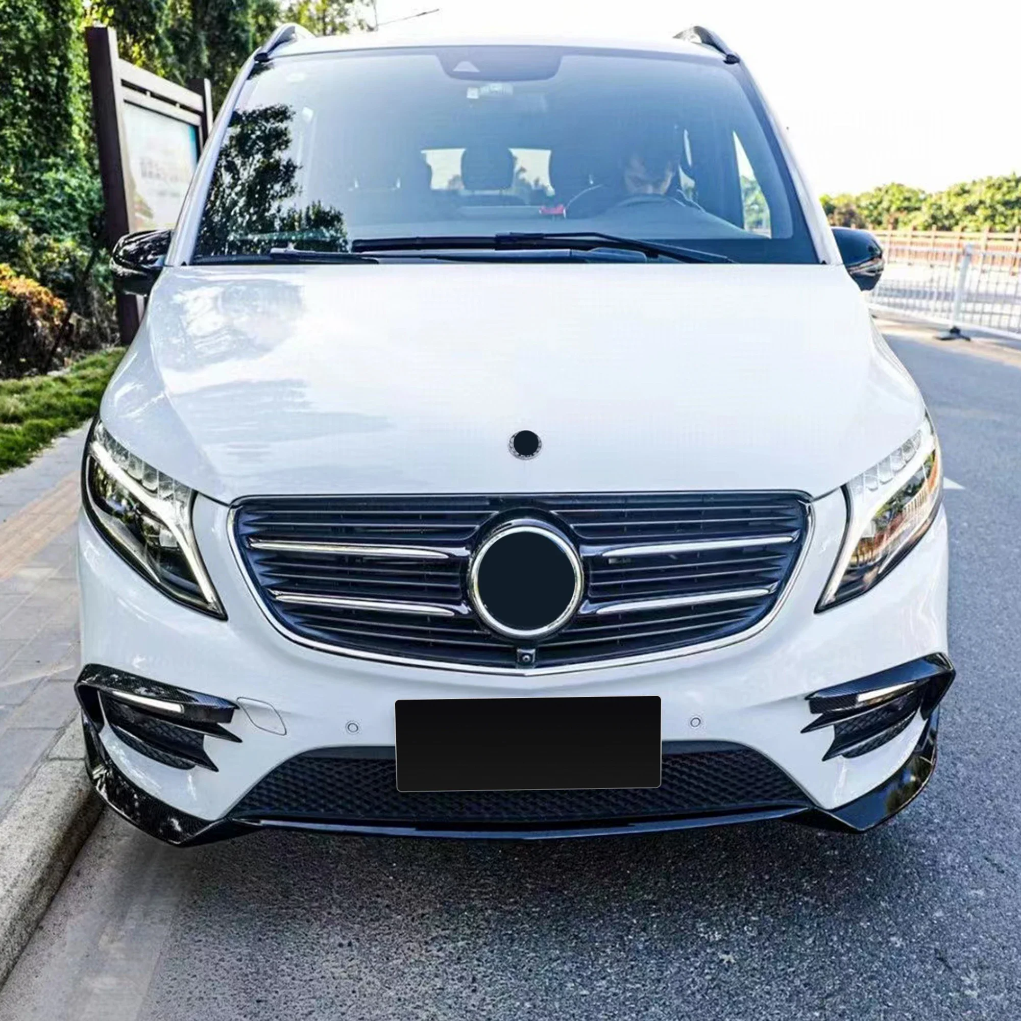 Комплект переднего бампера BRABUS с капотом обвес для Mercedes Benz Vclass Vito V260 V250 Metris Mpv Van