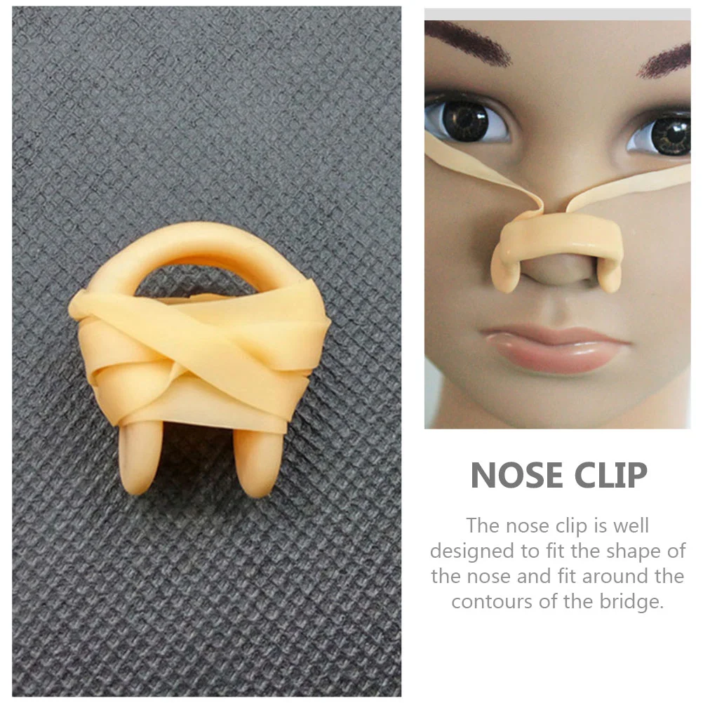 4 шт. зажим для носа со шнуром износостойкие зажимы основные латексные эмульсия