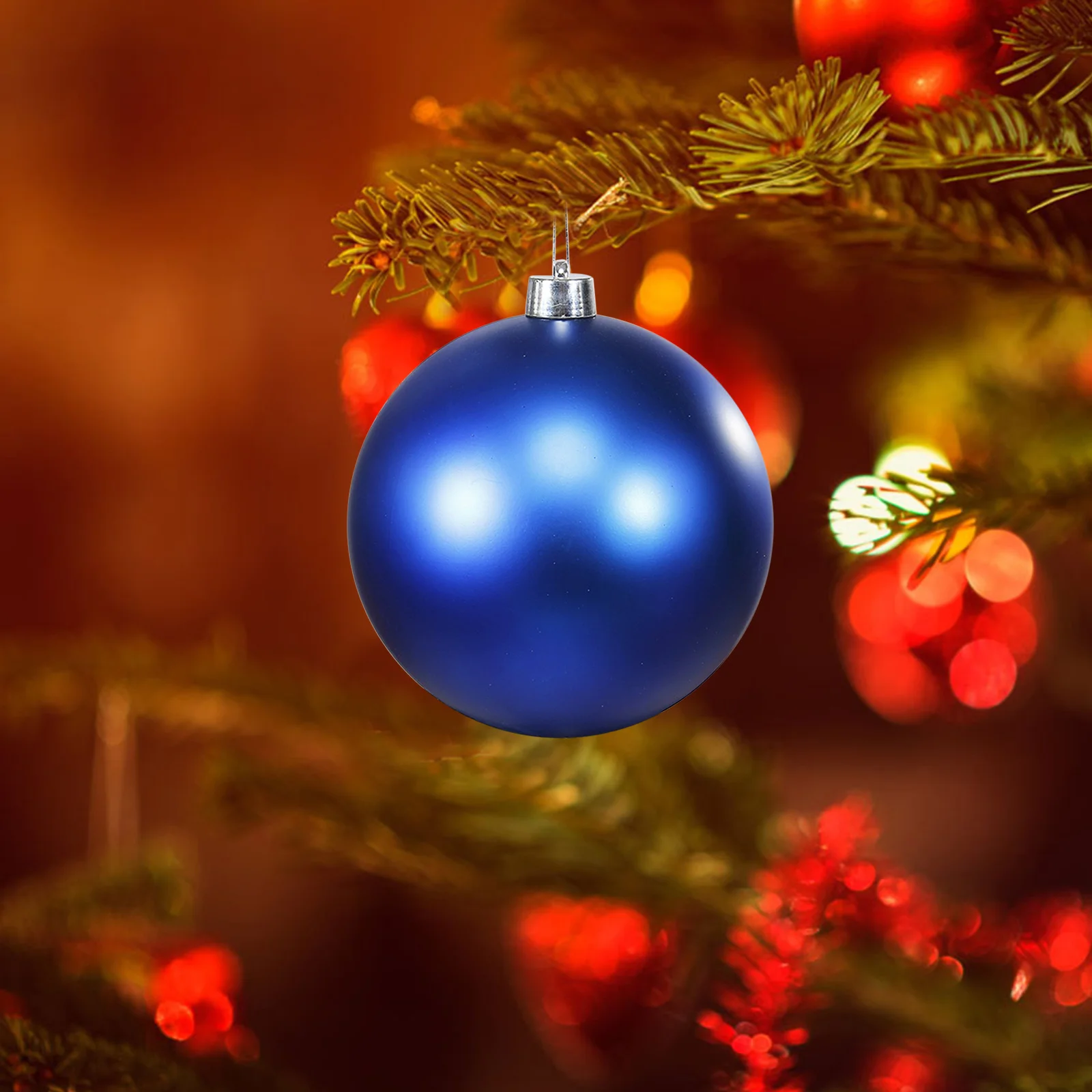 

8 дюймов противоударный большой золотой пластиковый Рождественский шар для конфет, украшение для рождественских праздников, шар для создан...