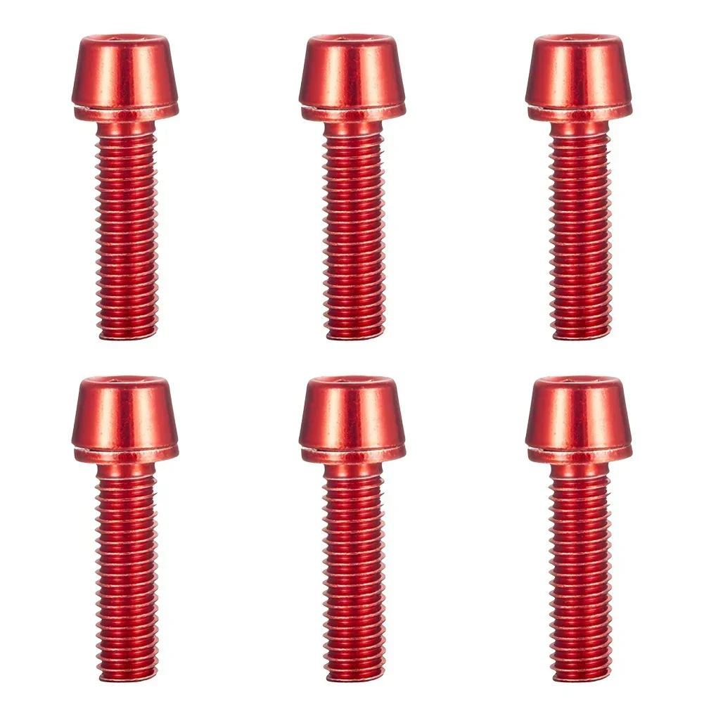 Набор винтов для велосипеда 6 шт. M5 * 18 мм красный/синий/зеленый/золотой/фиолетовый