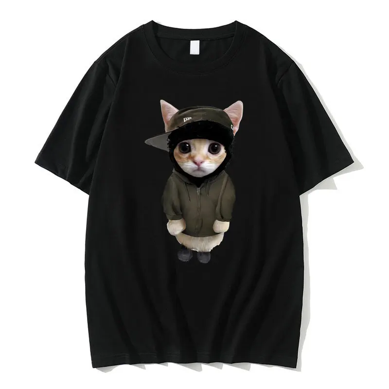 

Rapper Yeat Kitty Graphic Tshirt Funny Men Women Hip Hop Oversized Tees Summer Men's Anime Cartoon T Shirt Cute Unisex Tops Tees