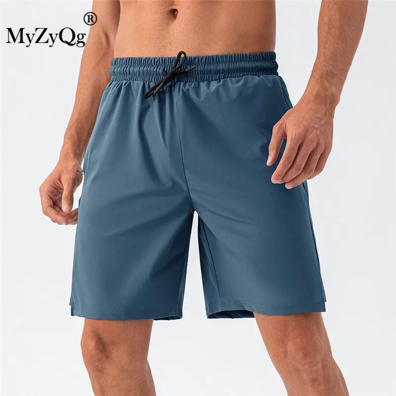 

MyZyQg Men Summer Loose Casual Sports Shorts Reflective Strip Quick Dry Breathable Running Fitness Training Basketball Shorts