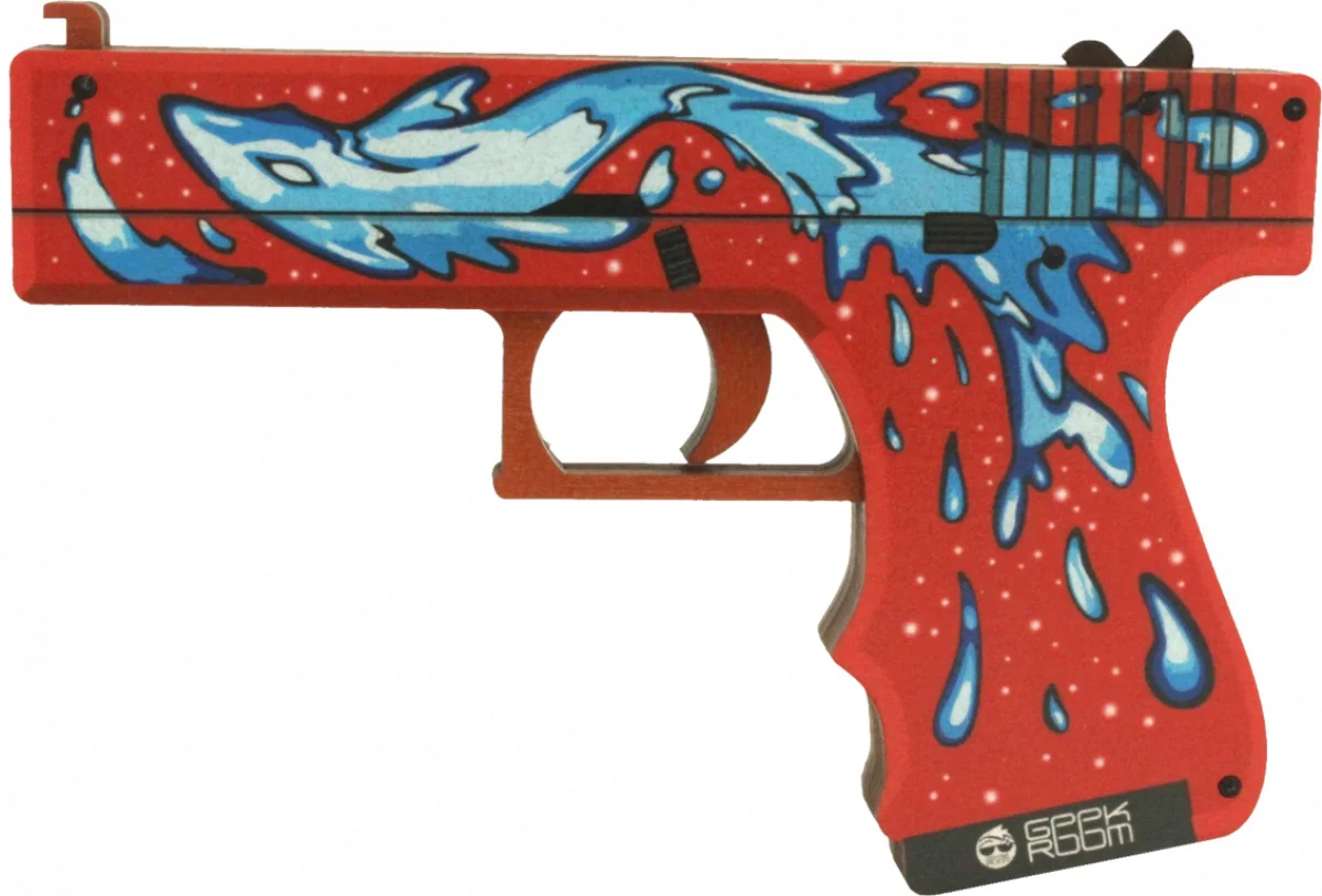 Toy wooden gun &quotGlock&quot spirit of water | Guns