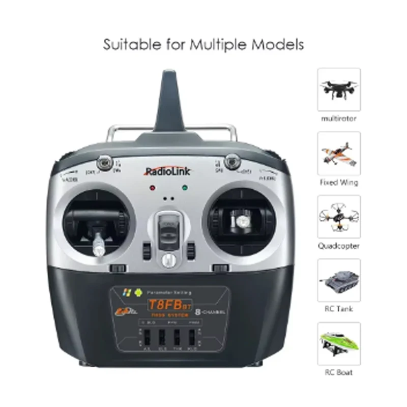 Radiolink T8FB BT 8-канальный радиоконтроллер 2 4G с приемником R8EF дистанционный