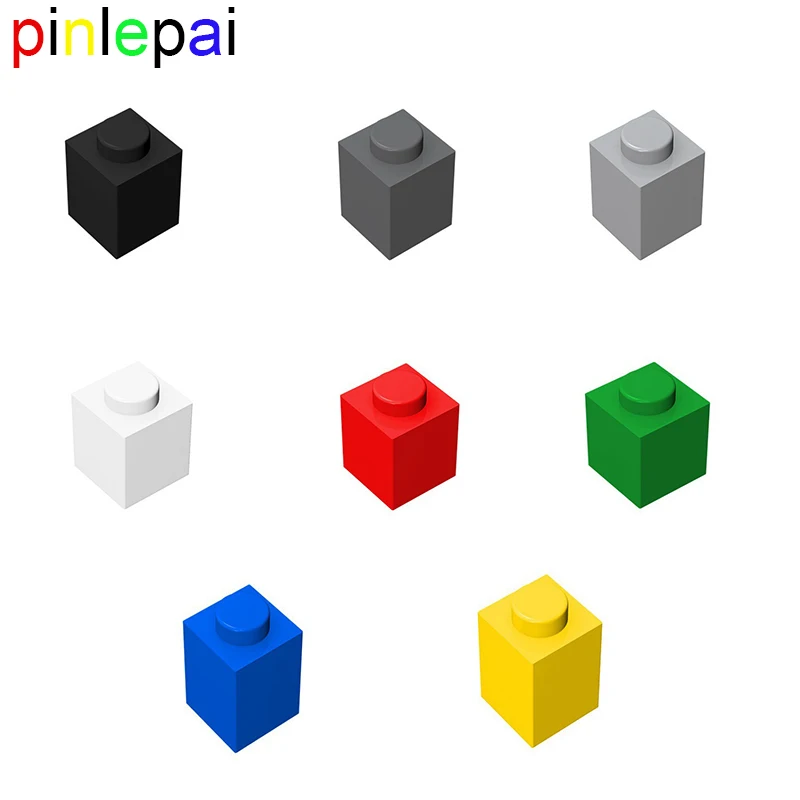 Pinlepai 3005 детали для кирпича 1x1 кирпичные блоки точечные технические плоские