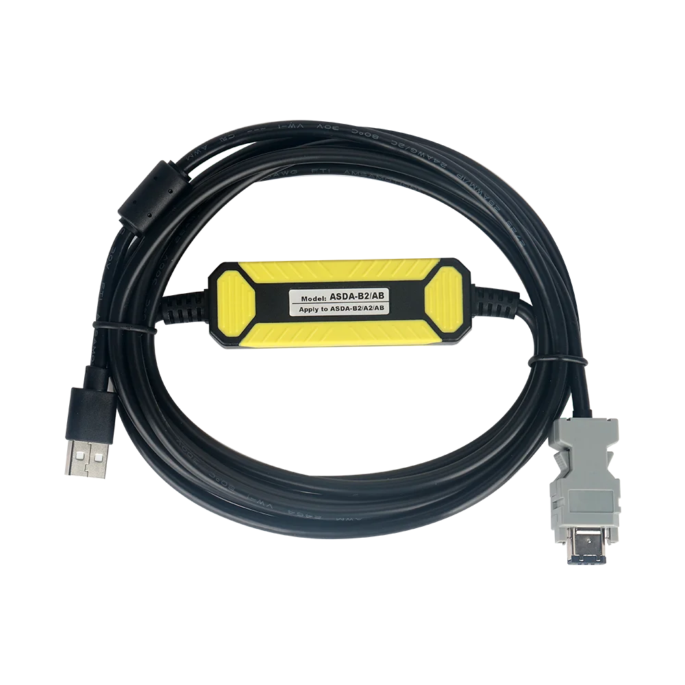 ASDA-B2/AB/A2 ASDA B2 ASD-CNUS0A08 для драйвера серводвигателя Delta кабель для отладки программирования и передачи данных ASDA-B2/AB/A2 ASDA B2 ASD-CNUS0A08 для драйвера серводвигателя Delta кабель для отладки программирования и передачи данных
