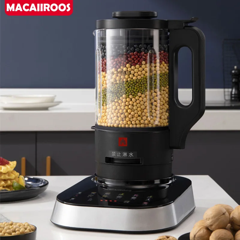 Macaiiroos 220V Electric Blender 1650W Mixer With Heating 17