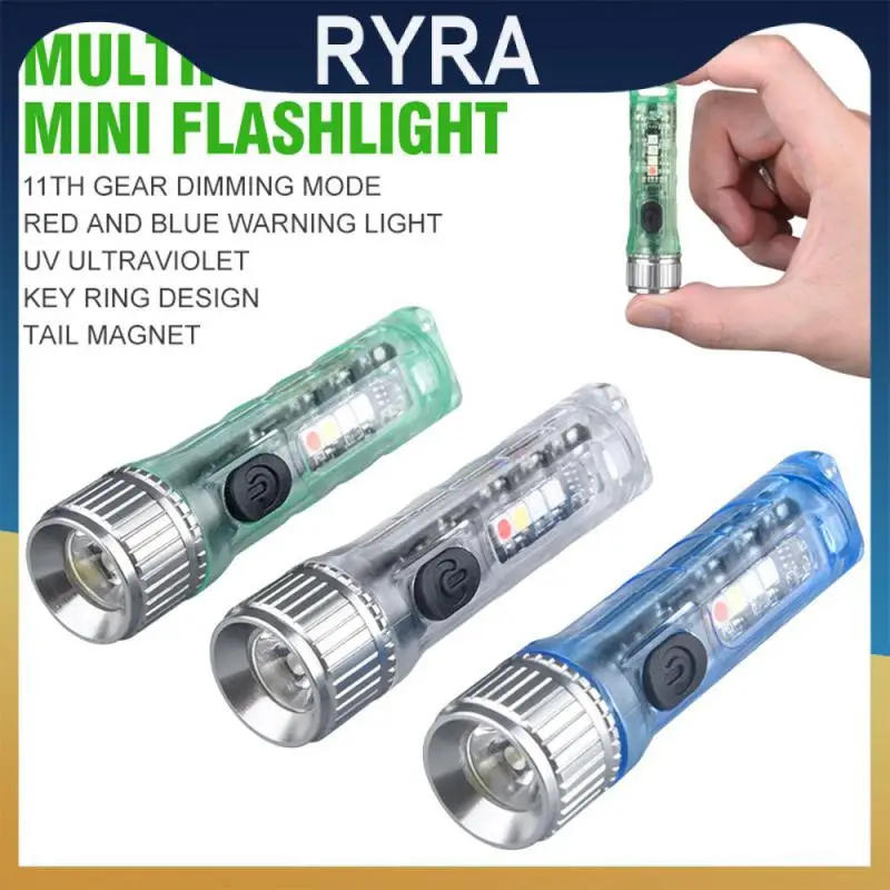 

Camping Remote Lighting Waterproof The Extremely Bright Mode Can Reach 500 Lumens Mini Led Flashlight Rechargeable Flashlight