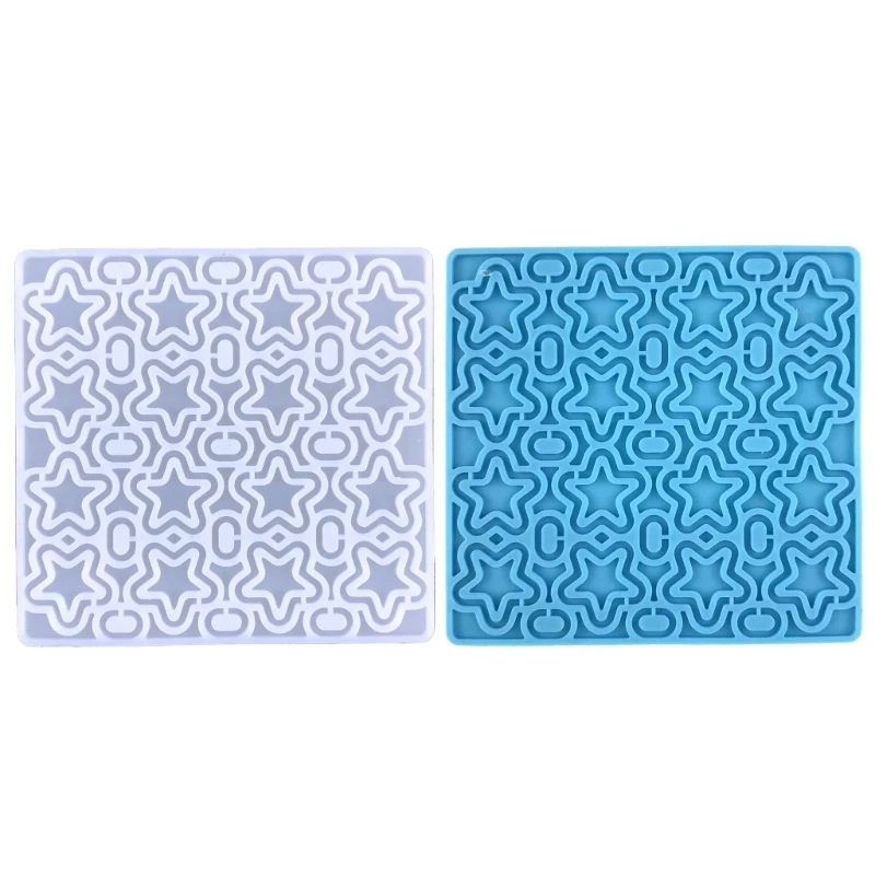 

Браслет-цепочка ручной работы в виде полой звезды