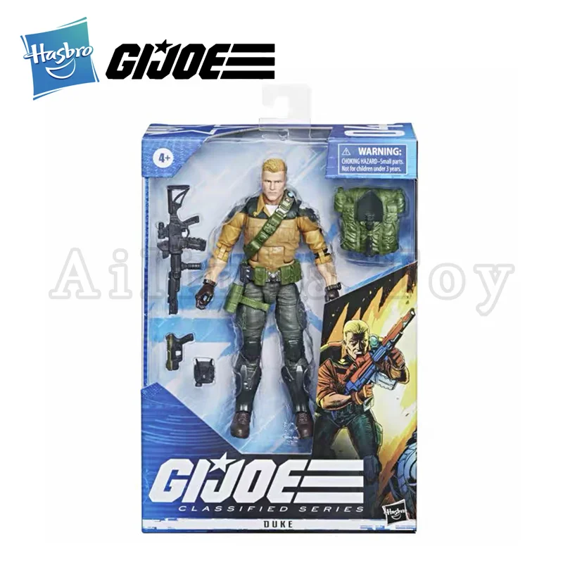 

Hasbro G.I.JOE 1/12 6inch Action Figure Classified Series Duke Anime Model For Gift Free Shipping