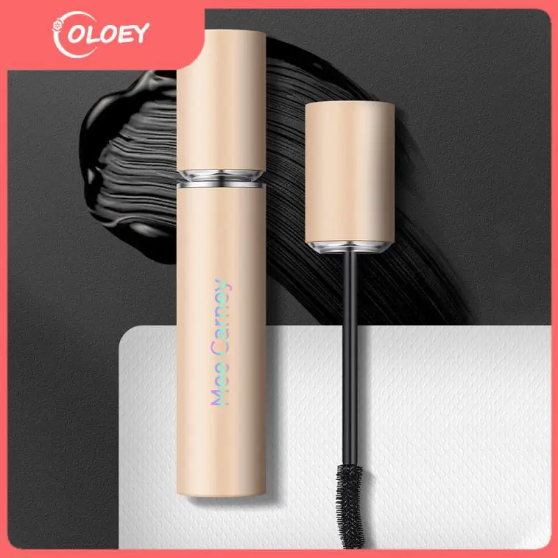 

Black Mascara Waterproof 4D Silk Fiber Curling Volume Lashes Thick Lengthening Nourish Eyelash Extension Makeup Maquillaje TSLM2