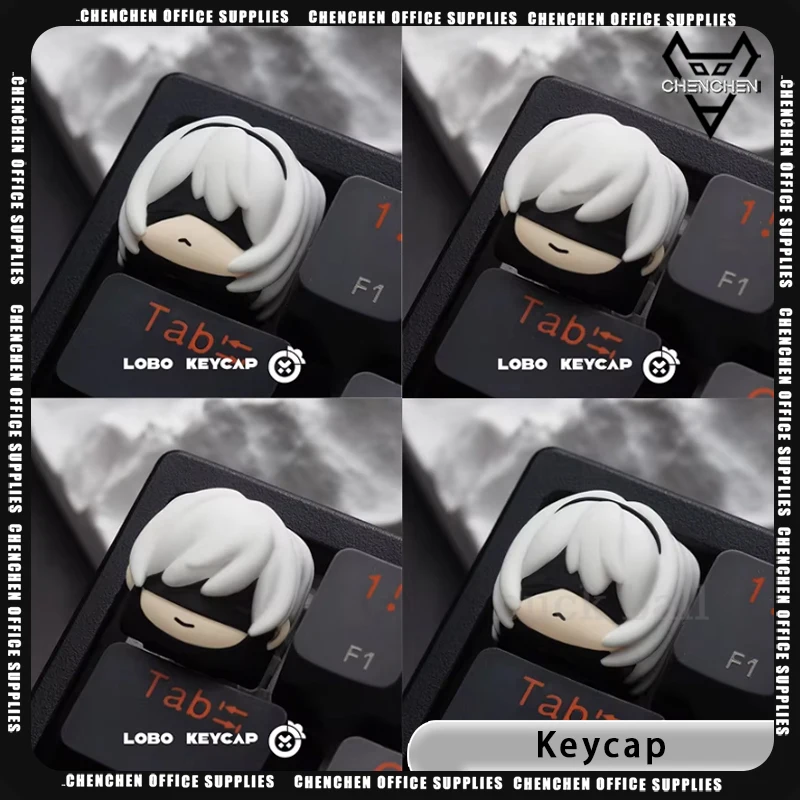 NieR: Automata Keycap милые игровые колпачки из смолы аксессуары персонализированная