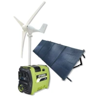 portable lithium lifepo4 battery 2kva 2000w solar power system solar energy power generator with inverter