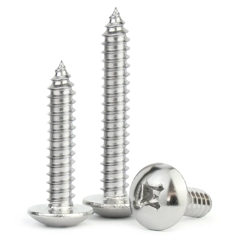 316 нержавеющая сталь M3 ~ M6 крестообразный Самонарезающий винт с утопленной