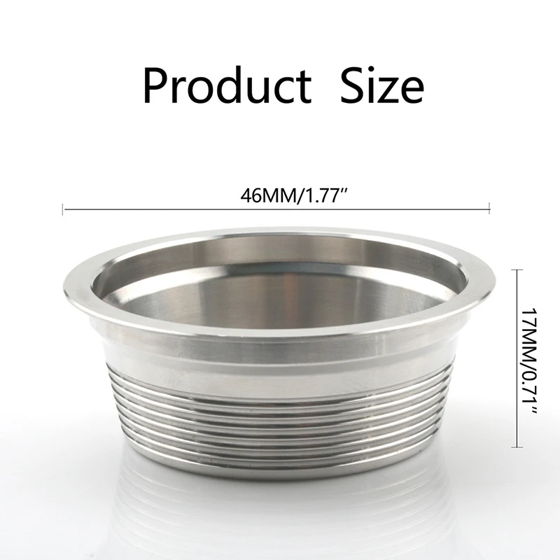 Reusable Coffee Capsule Disposable Foils Seal Stainless Steel For Lavazza A Modo Mio Filter Pod Aluminum Foil