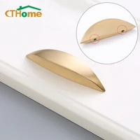 16pcs gold handles for cabinets pull and drawers door knobs dresser wardrobe pure copper handle furniture hardware brass handle