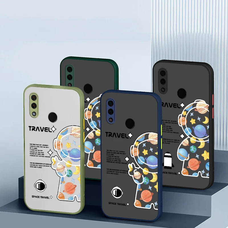 

Phone Case for Huawei Nova 3i 4 5 5i Pro 5Z 6 7 4G 5G P20 Lite 2019 Patterned Astronaut Case Planetary Astronaut For Boys