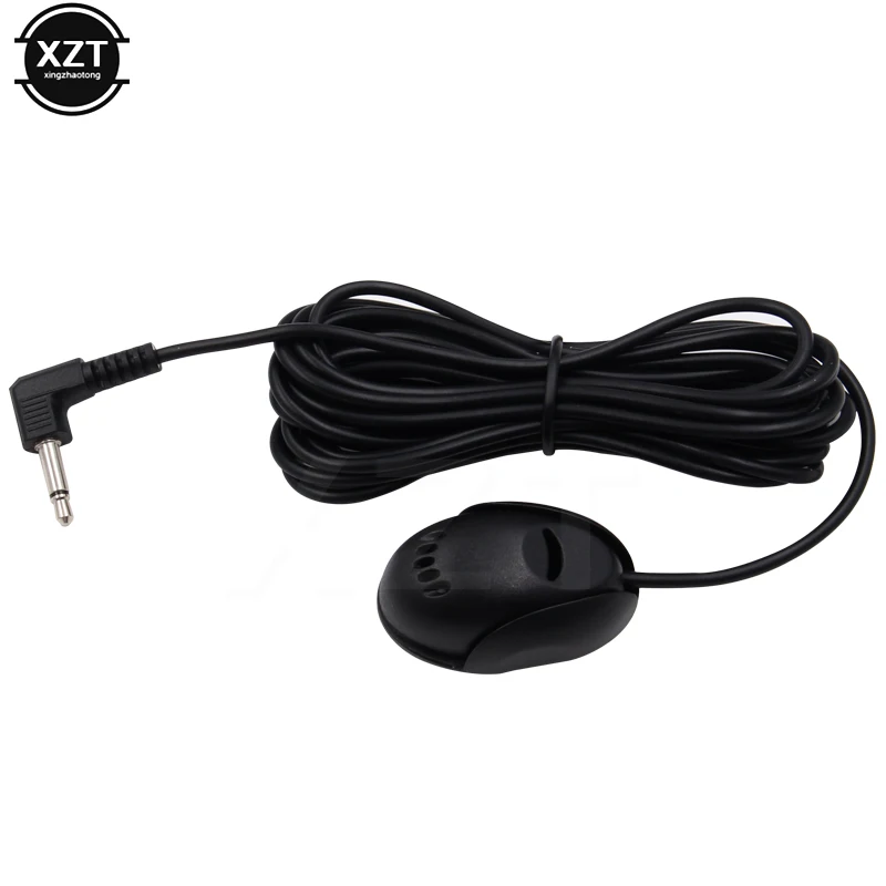 

3M Hot Sale Mini 3.5mm Wired Paste Type External Microphone Car Audio Mic For DVD Radio Stereo Player Meeting Speaker