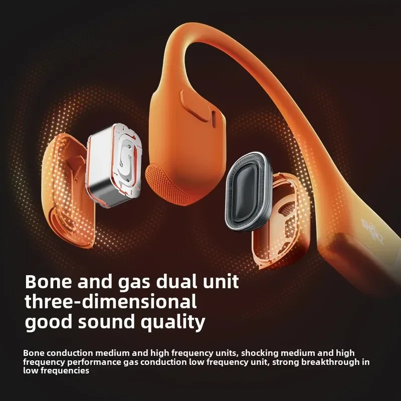 Фото Оригинальные Bluetooth-наушники SHOKZ OpenRun Pro 2 S820, IP55, водонепроницаемые спортивные наушники с костной проводимостью, музыкальные беспроводные наушники №3