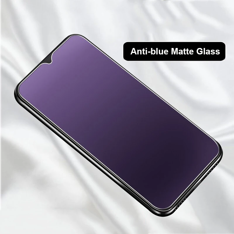 Anti Blue Ray Matte Tempered Glass for Umidigi A7S A5 S3 Pro Power One Max Frosted Glass Screen Protector Protective Front Film