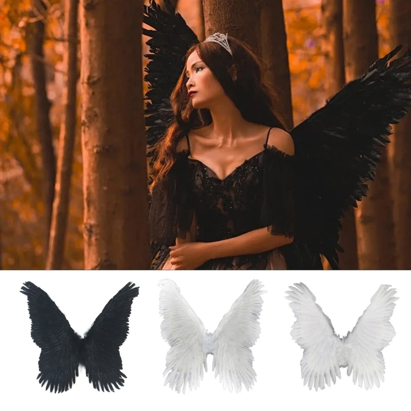 

Colorful Angel Wings Angel Feather Wings Kids-Adult Halloween Christmas Costume Unique Gifts Fairy Wings Devils Wings DXAA