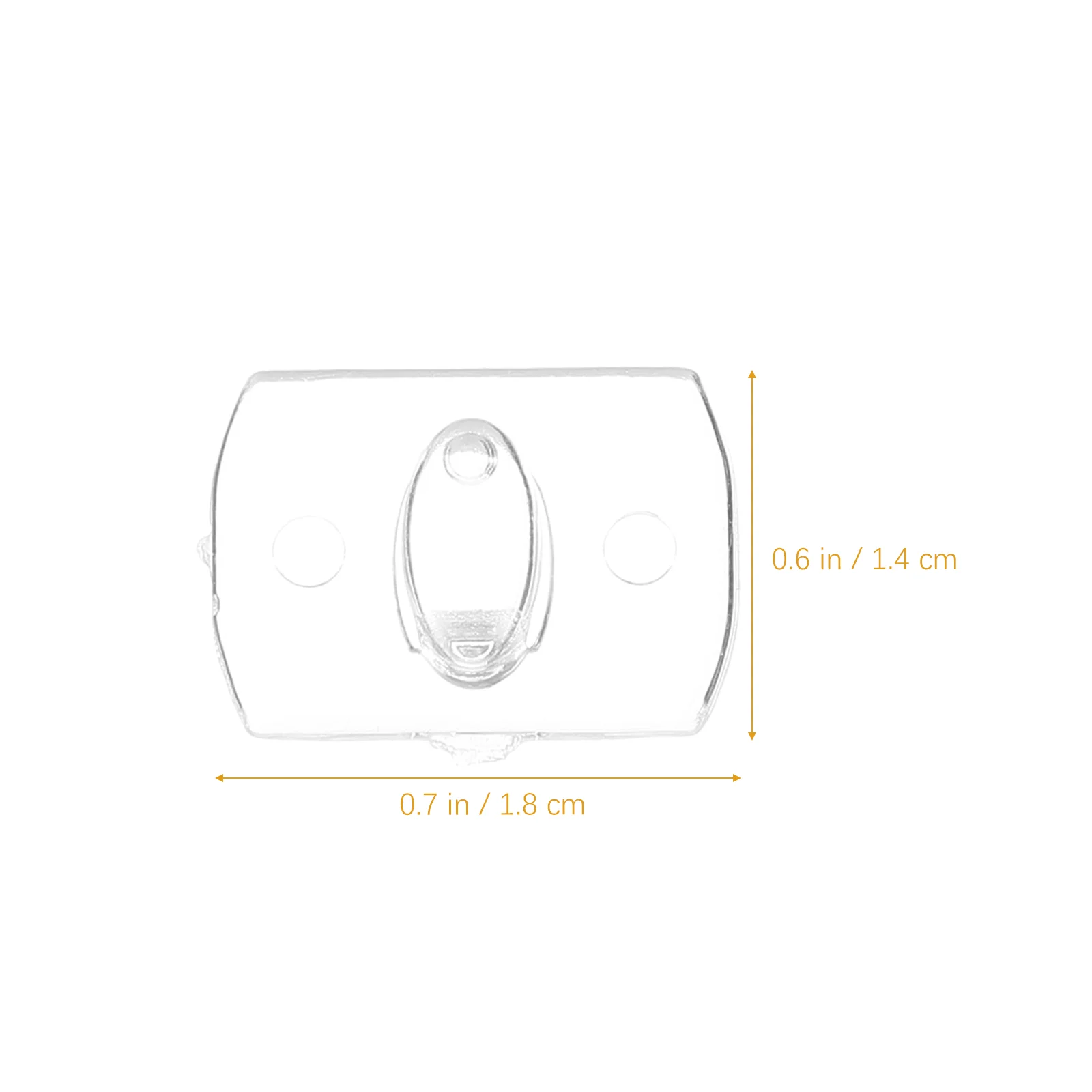 20 шт. настенные зажимы мини-крючки светильник крепежные вешалки свободные