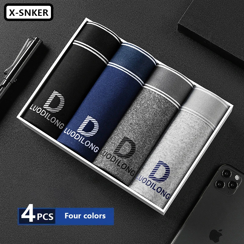 Brand Male Underwear Men's Boxers Panties Mens Boxershorts Underpants High Quality Sexy Homme Boxer For Men Wholesale