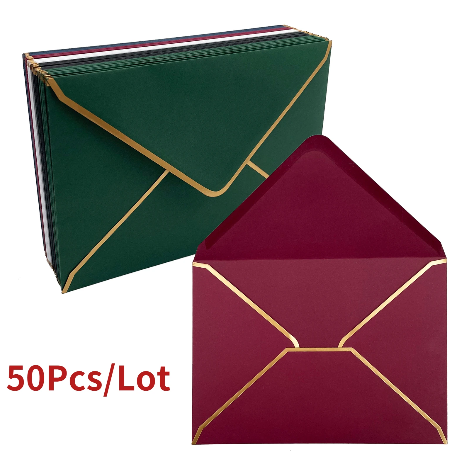 

50pcs/pack 18.5cmx13.5cm Phnom Penh Envelopes Wedding Invitation Envelope Bag