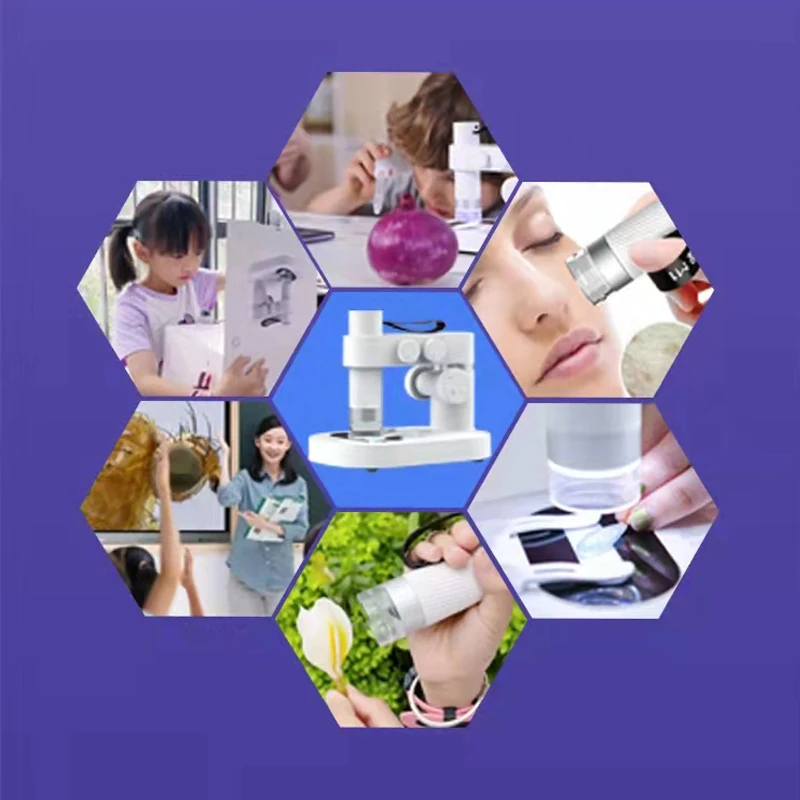 Xiaomi Mijia микроскоп 10000 биологические Интеллектуальные Электронные Микроскопы