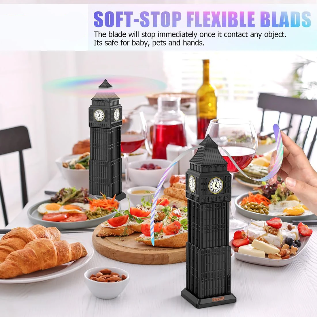 Вентиляторы для планшетов настольные лампы с голографическими лезвиями пикника