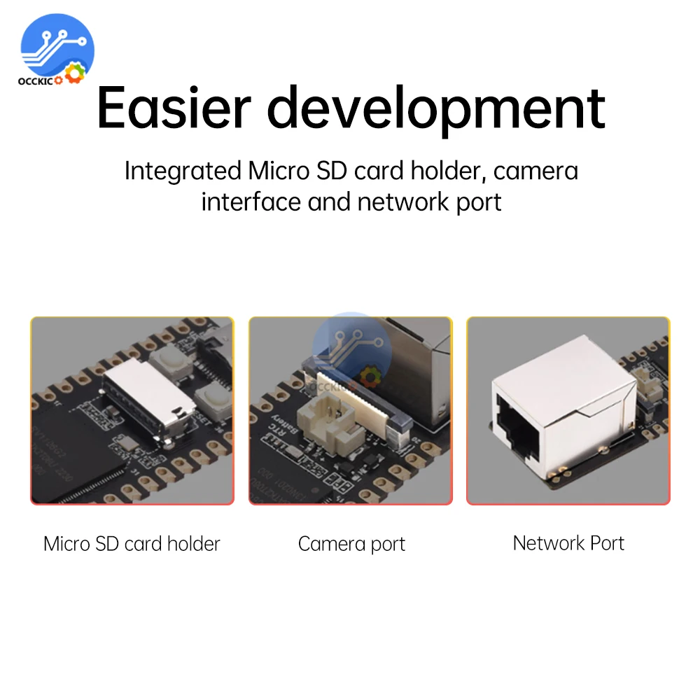 Макетная плата TYPE-C128MB 256MB Luckfox Pico Pro/Max RV1106 Linux