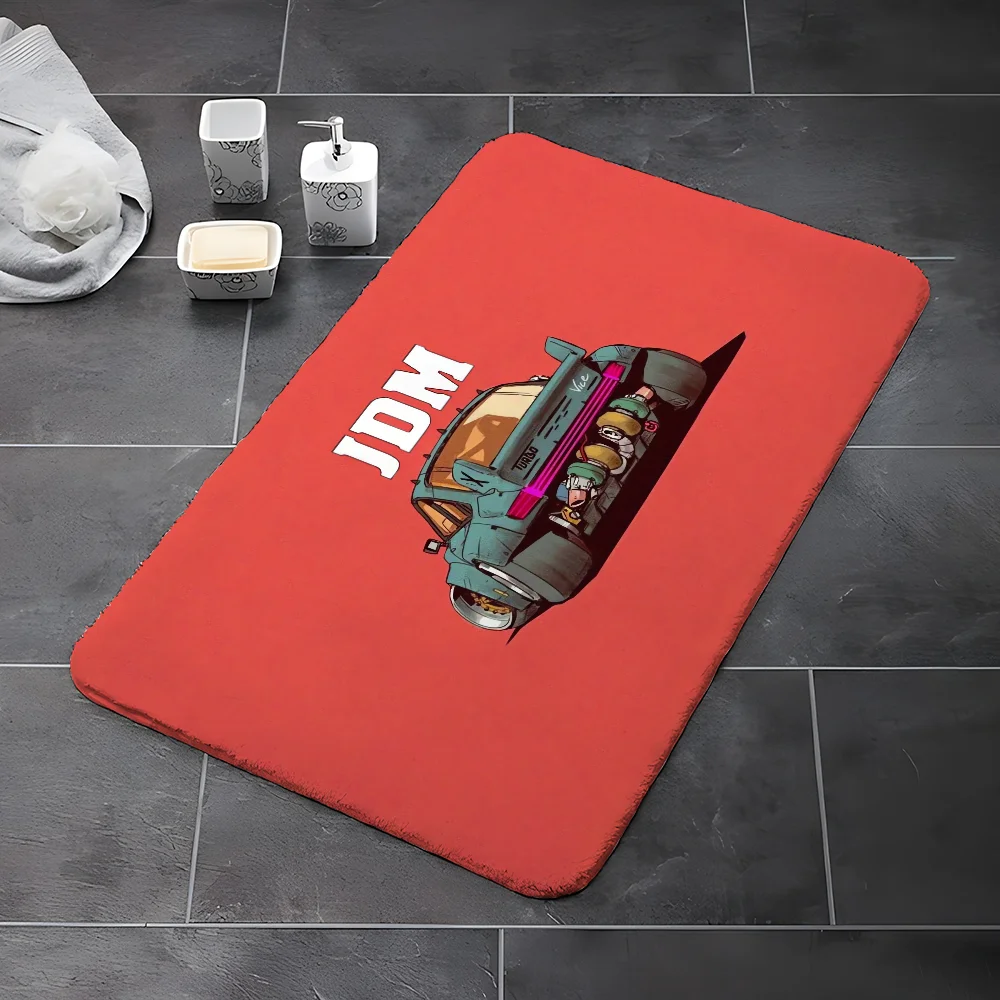 J-JDM Приветственный Коврик Для Входной Двери Замшевый Противоскользящий