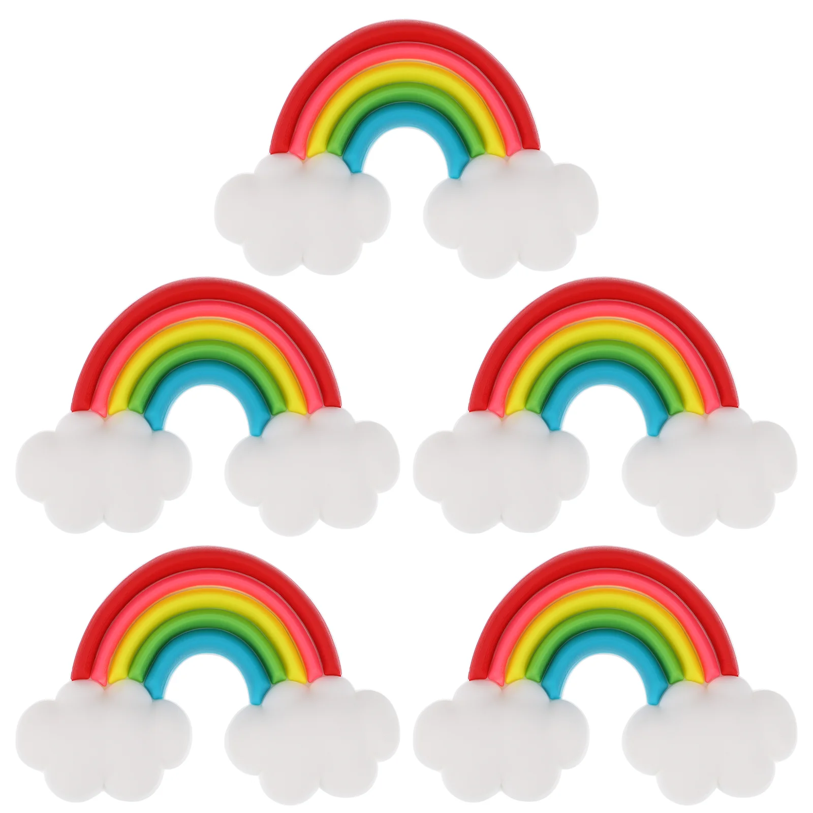 Радужная магнитная наклейка мини-холодильники детские магниты для доски