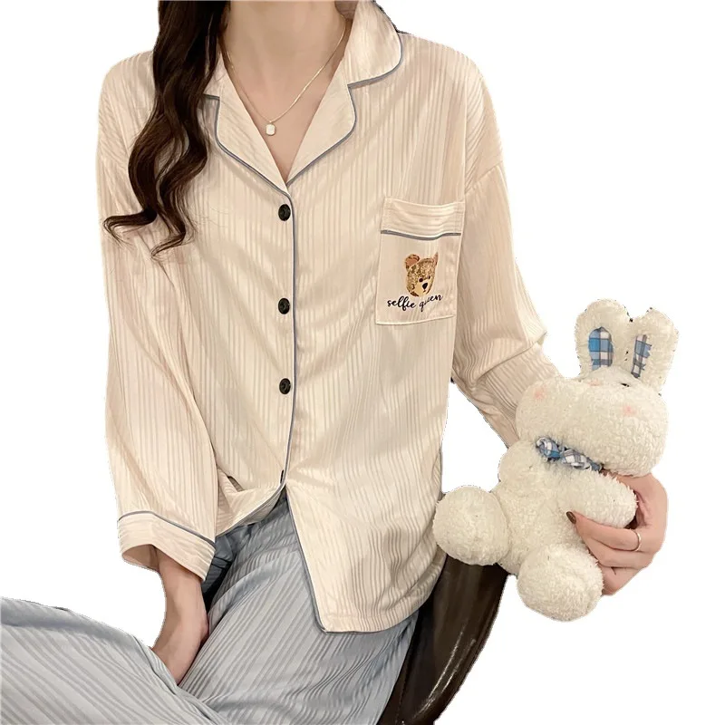 Женский пижамный комплект домашняя одежда для ленивых на осень и зиму элегантная